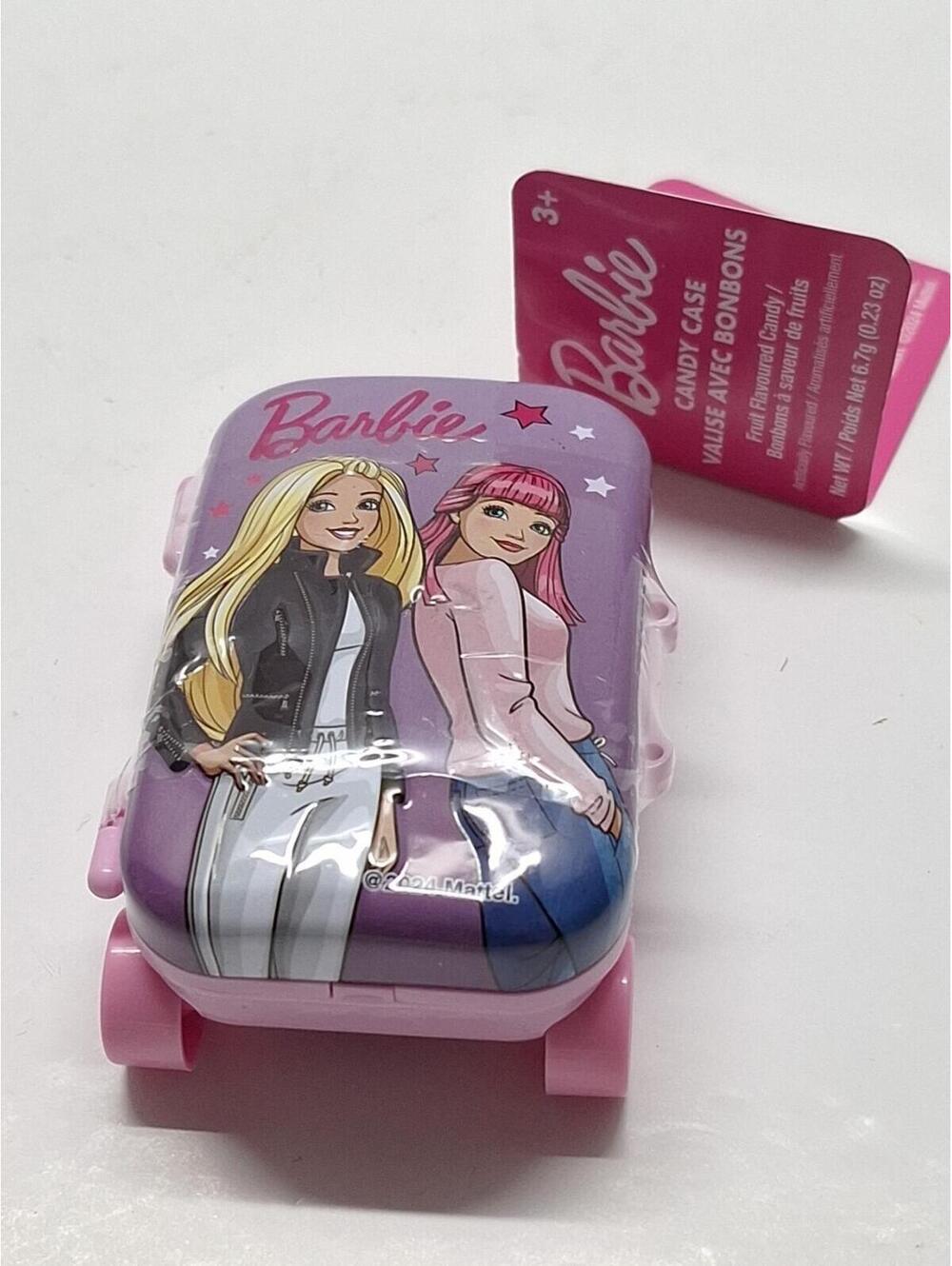 BARBIE CANDY CASE VALUSE AVEC BONBONS Sealed 2024 (NEW WITH TAGS)